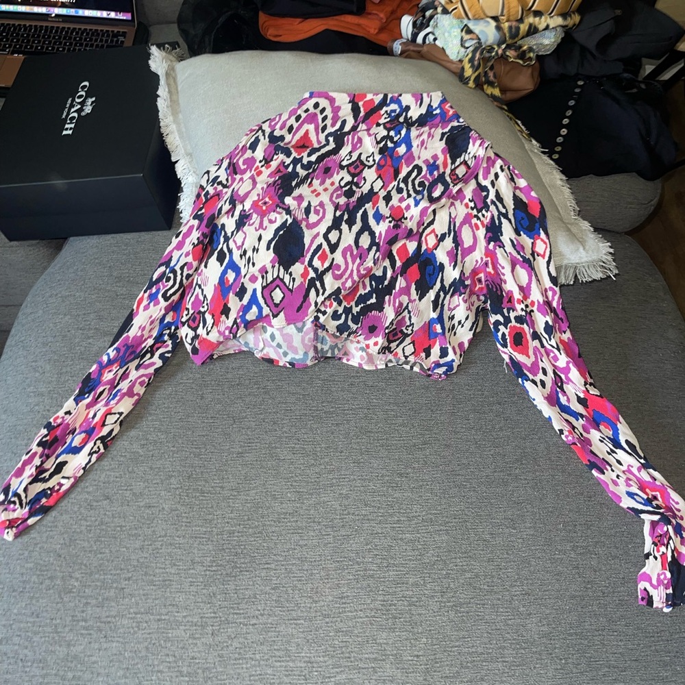 COLORFUL CROP TOP